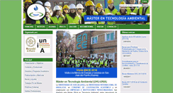 Desktop Screenshot of mastertecnologiaambiental.com